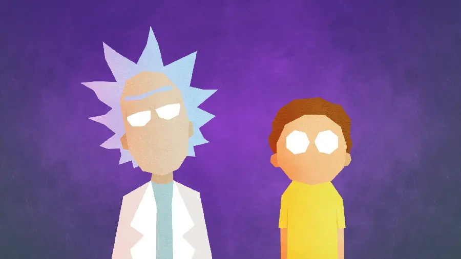 Rick and Morty Characters Wallpaper for Desktop and Background
