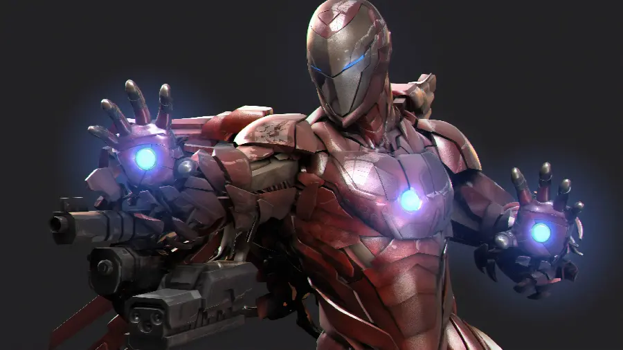 Best Quality Wallpaper of Iron Man with Armor