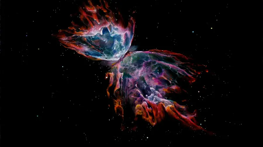 Butterfly Nebula HD Image Showing Bipolar Structure
