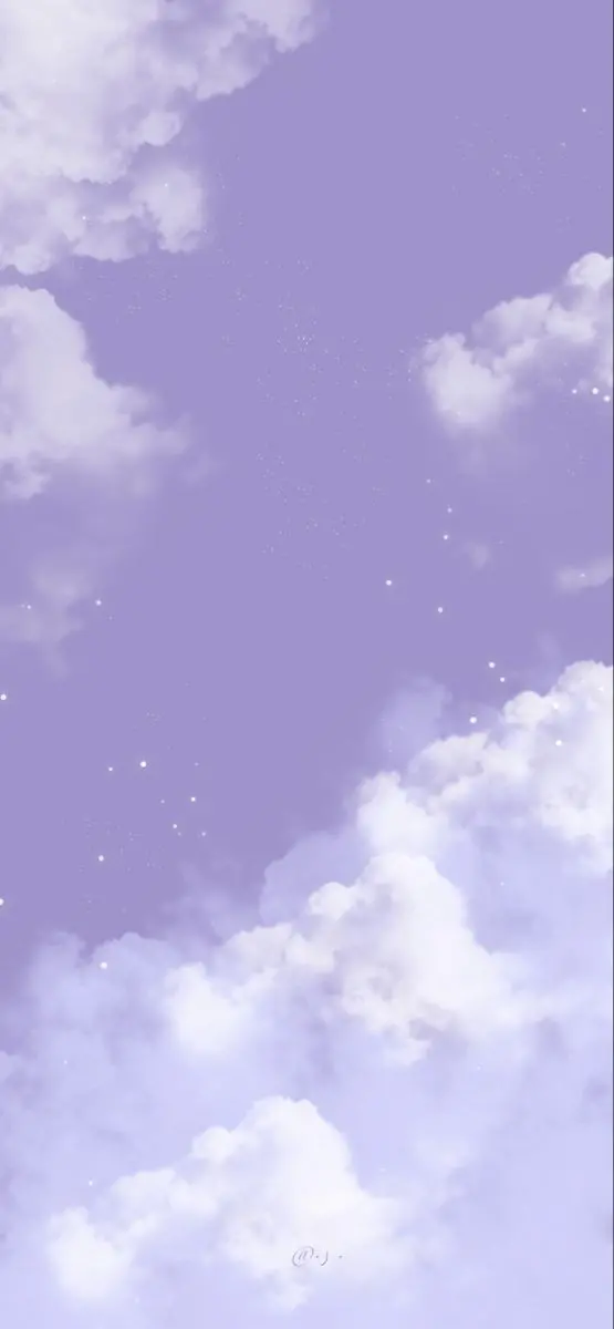 Purple Sky Wallpaper for iPhone
