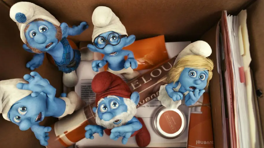 Smurfs wallpaper background for mobile and desktop