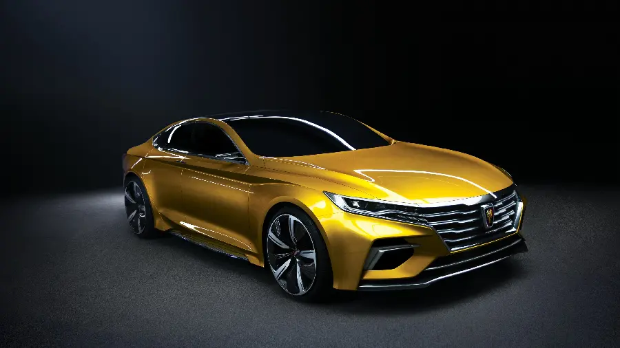 Roewe Vision R concept sedan photo beautiful Chinese design