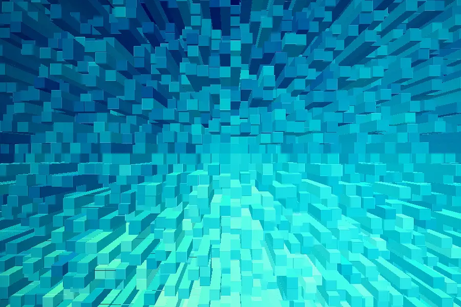High Quality Square and Rectangle 3D Shapes Wallpaper