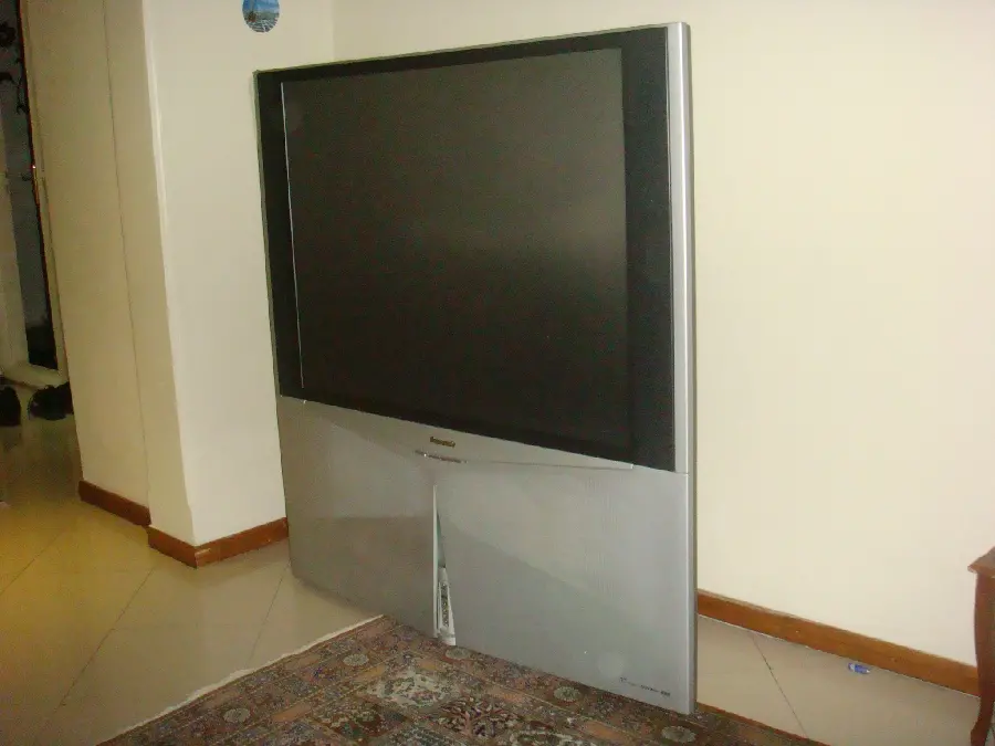 DLP Vintage Television Showing Projection Technology