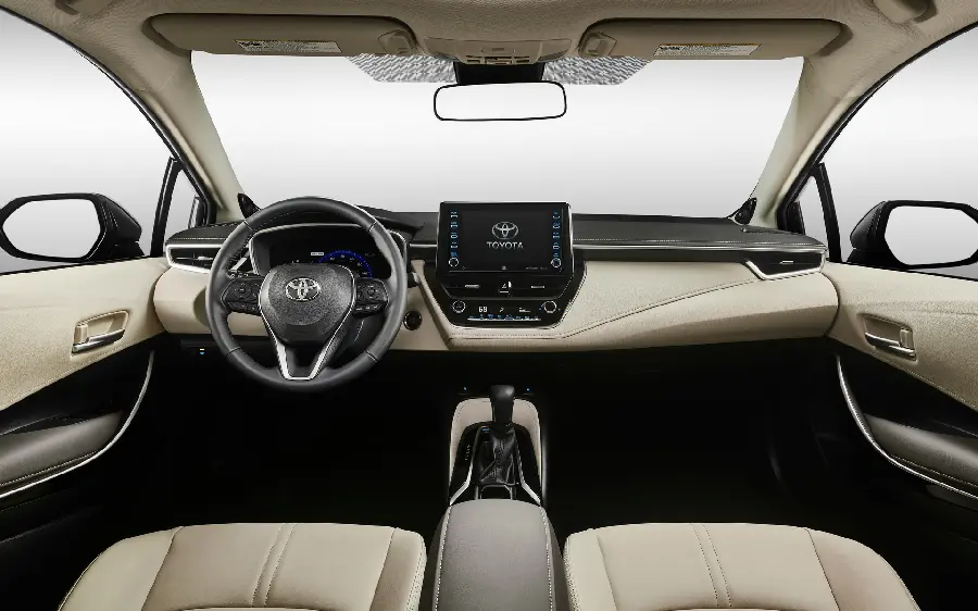 Toyota Corolla 2021 interior cabin photo