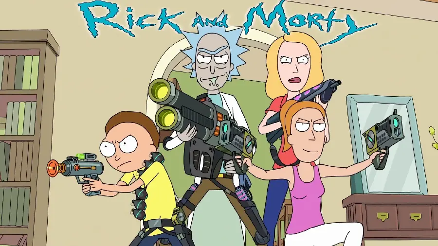 Full HD Rick and Morty Family Wallpaper