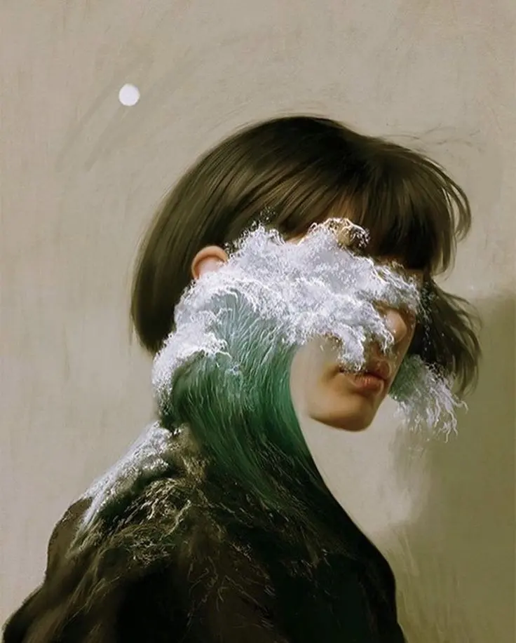 Fantasy Lonely and Sad Girl Profile Picture 8K HD
