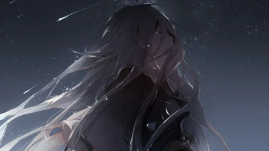 Sad Anime Girl Wallpaper Image