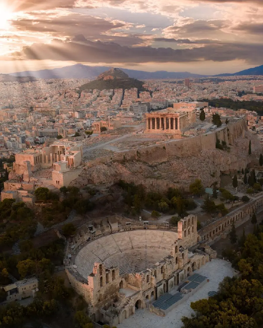 Acropolis Athens HD photo