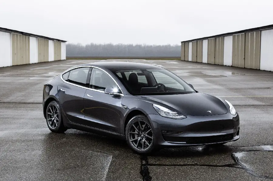 Tesla Model 3 car photo high quality