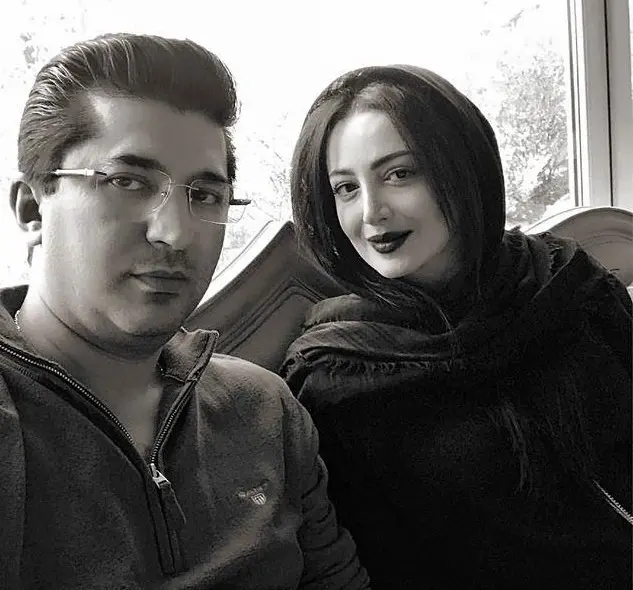 Shila Khodadad With Husband Farzin Sarkarat Couple Photo
