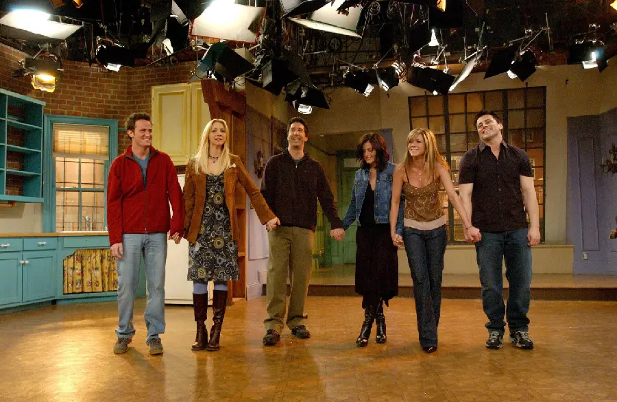 High Quality Photo Of Friends TV Show Main Cast Members
