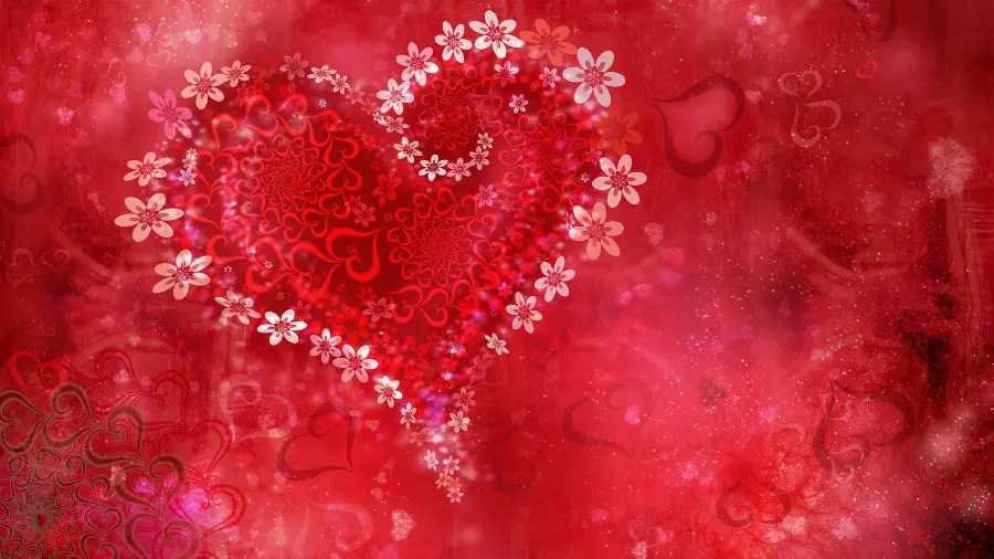 Red Heart Wallpapers and Colorful Profile Background Images