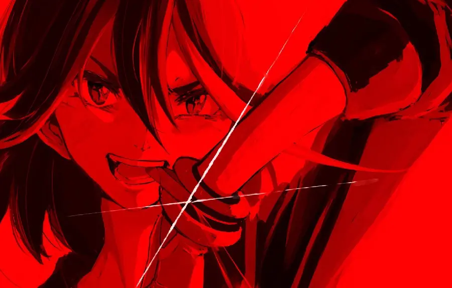 High Quality Black and Red Anime Background for Wallpaper