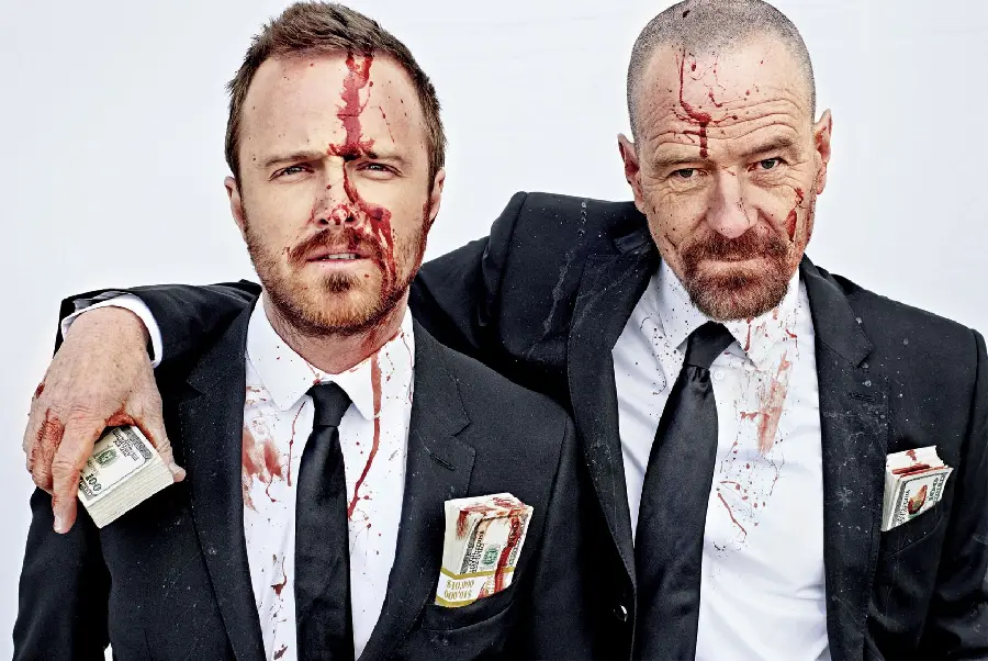 Walter and Jesse Breaking Bad Duo Photo