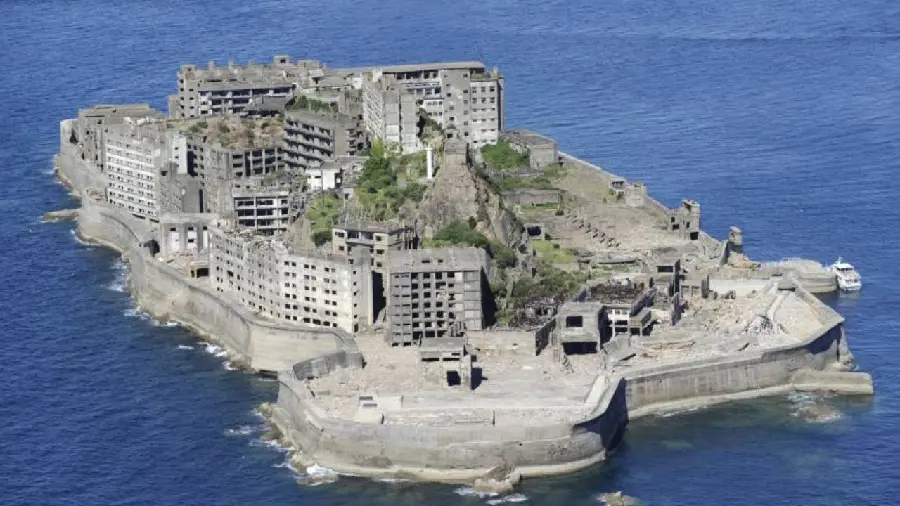 Hashima Island Abandoned Island in Japan