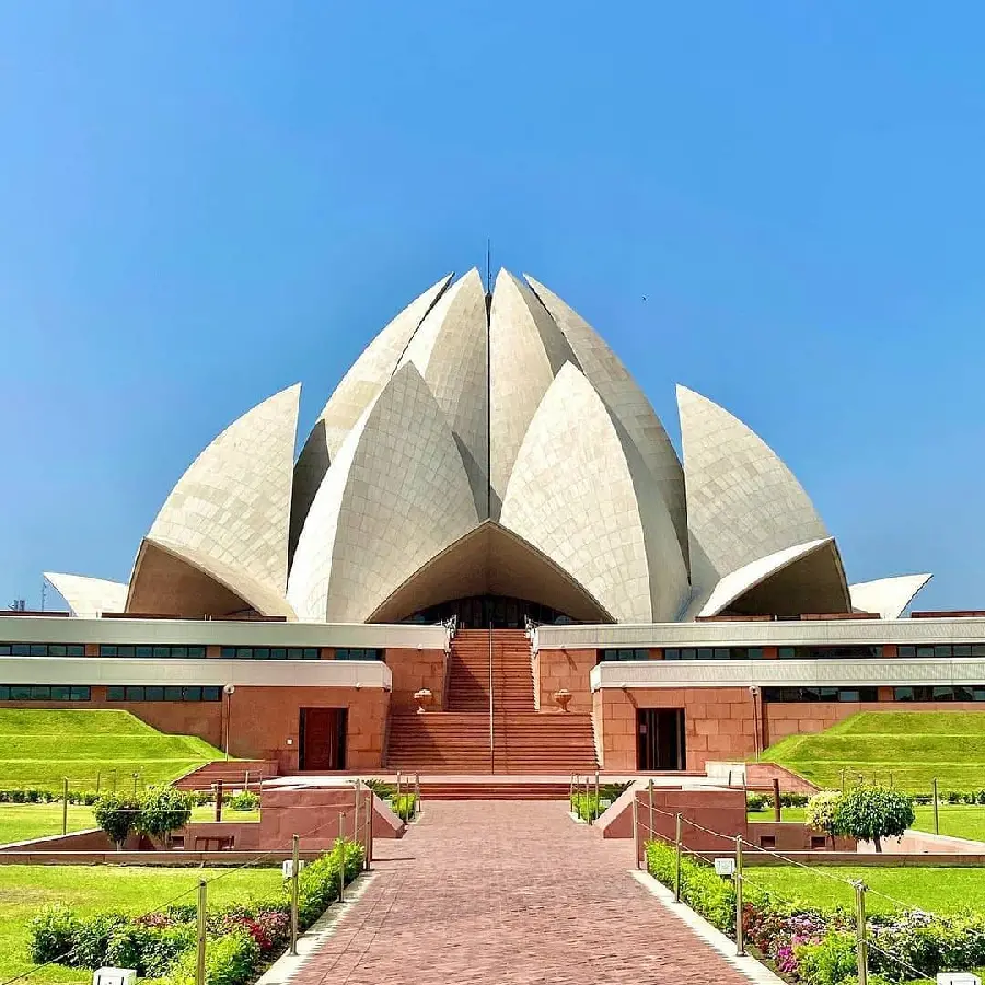 Lotus Temple India Photo HD Quality