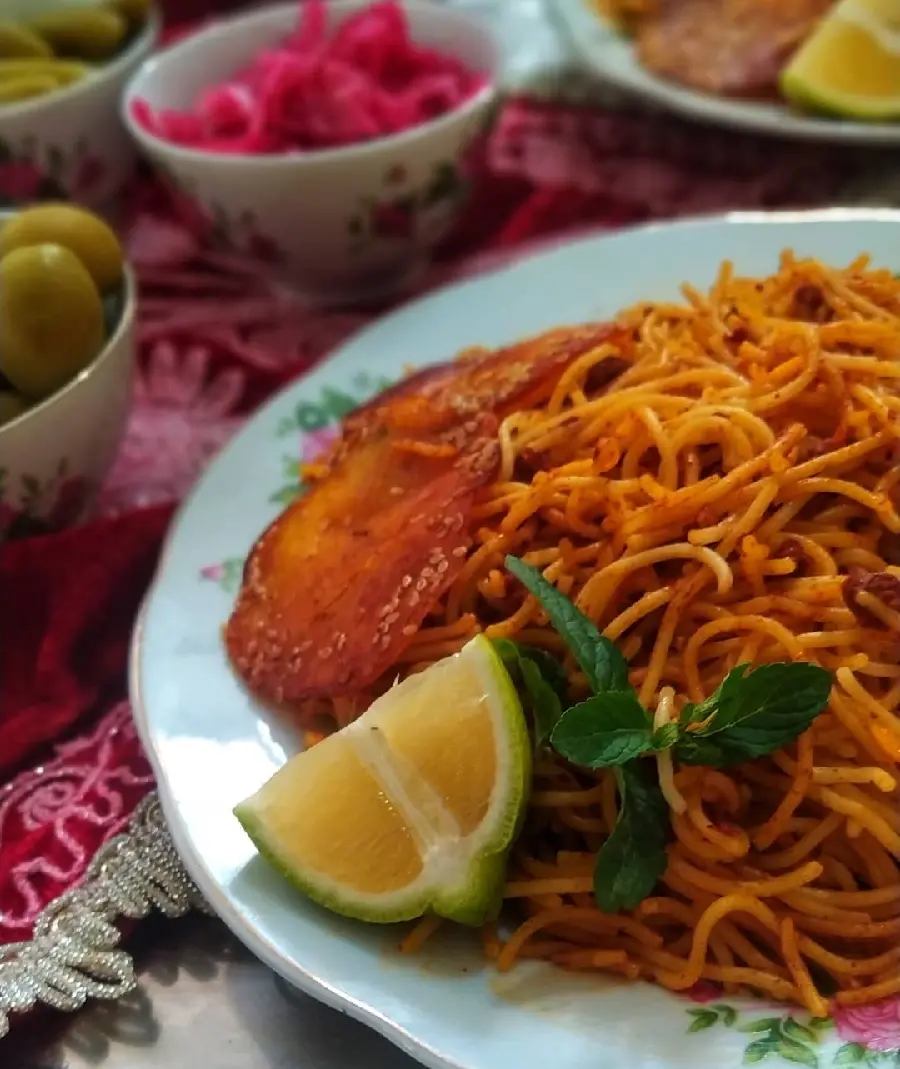 Photo of Delicious Iranian Macaroni with Potato Crust