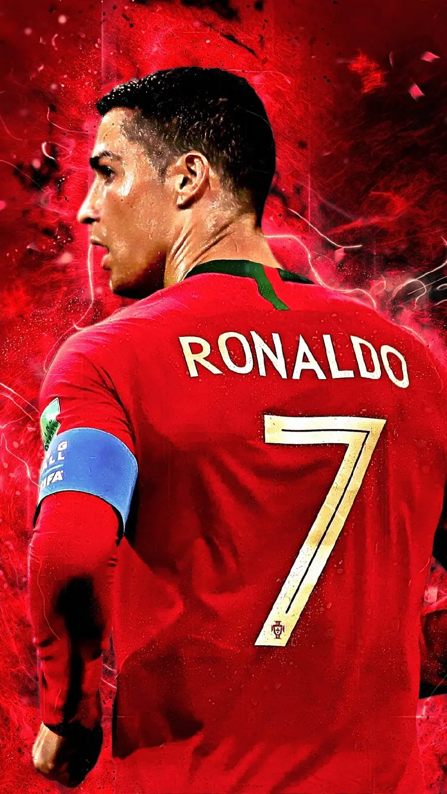 Chris Ronaldo Profile Wallpaper For Social Media