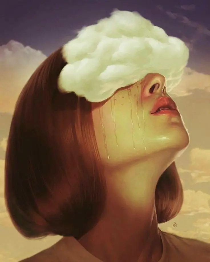 Sad and Crying Girl Profile Picture for Social Media
