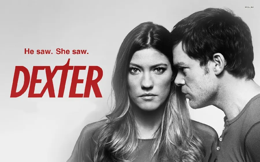 Michael C Hall And Jennifer Carpenter In Dexter Series