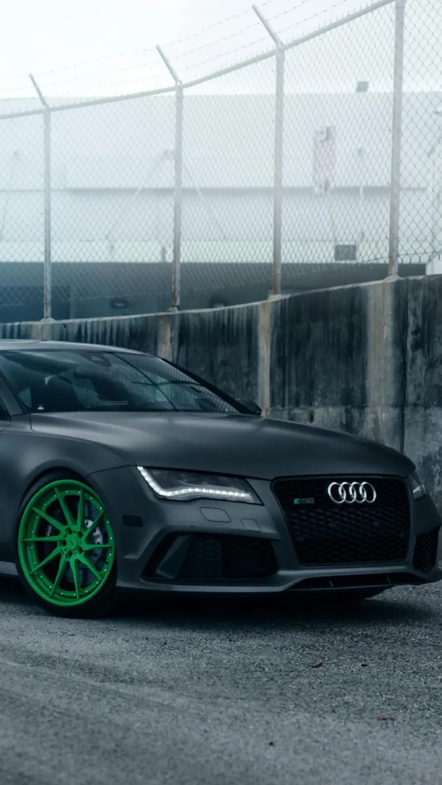 High quality wallpaper of luxury Audi car for phone background