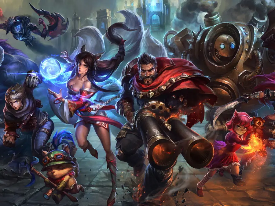 League of Legends animation official poster and wallpaper