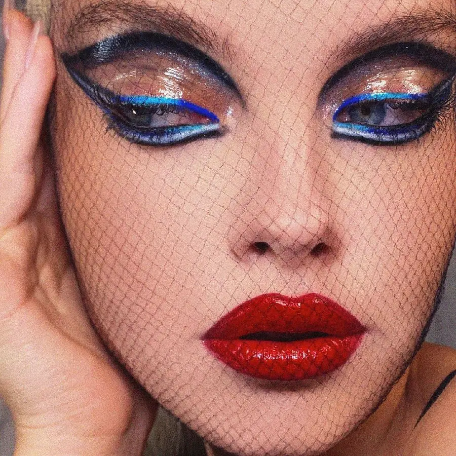 High Quality Beautiful Makeup Model Photo For Skill Development