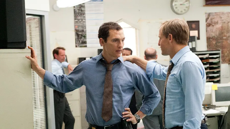 Rust Cohle and Marty Hart in True Detective Photo