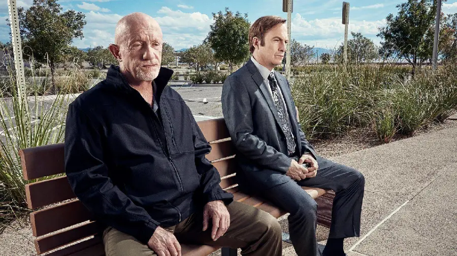 Bob Odenkirk and Jonathan Banks in Better Call Saul