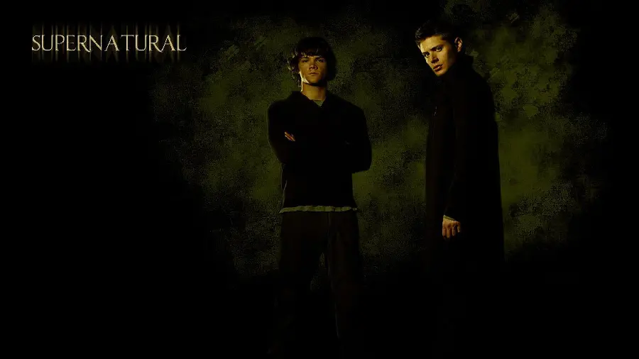 Supernatural TV Show Dark Theme Wallpaper HD