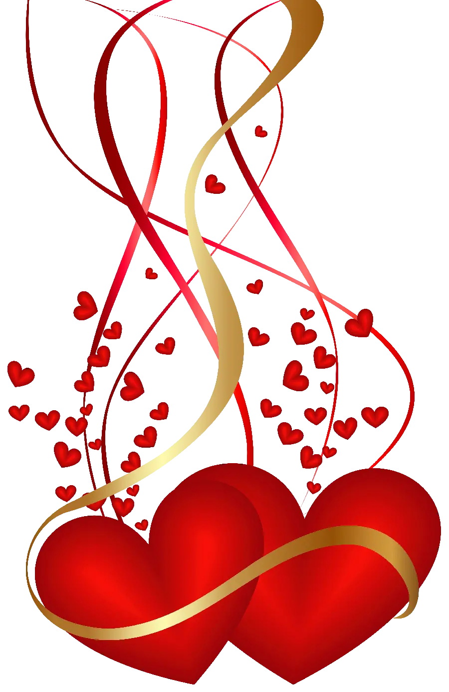 Couple heart photo in PNG for phone wallpaper and social media