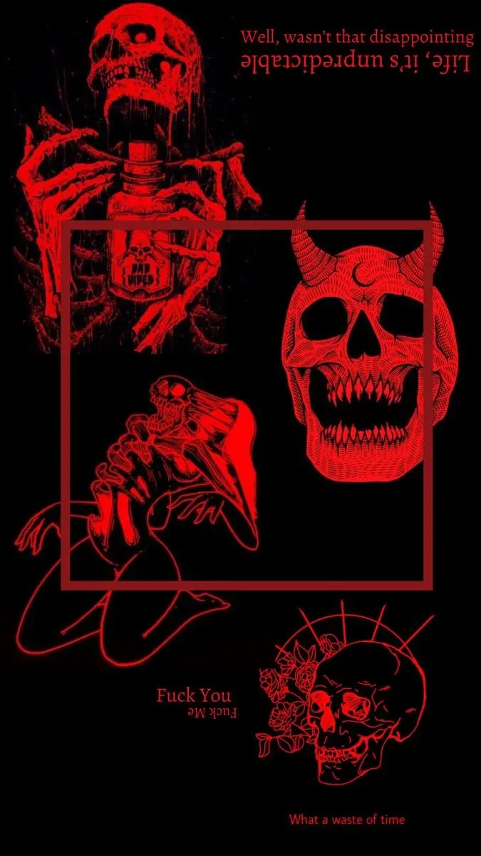 Cool Red and Black Wallpaper High Quality
