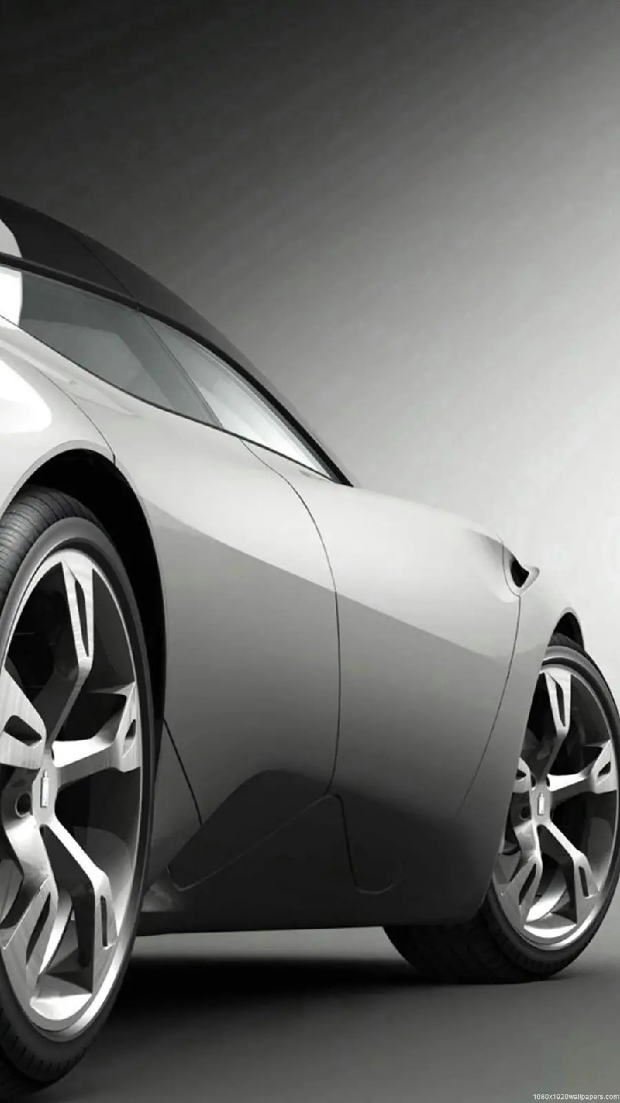 Sports car wallpaper with attractive colors for smartphone