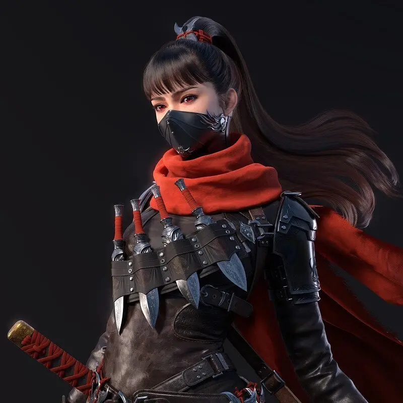 Beautiful Strong Anime Girl Profile Picture