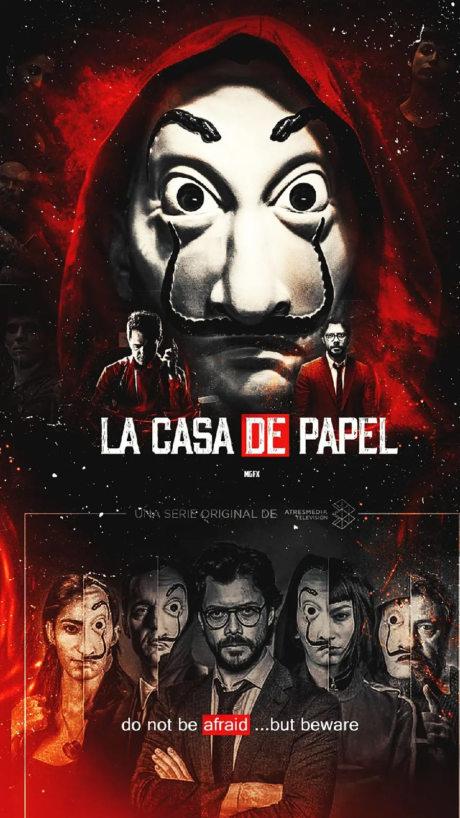 Money Heist Season 5 Phone Wallpaper HD Mobile Background