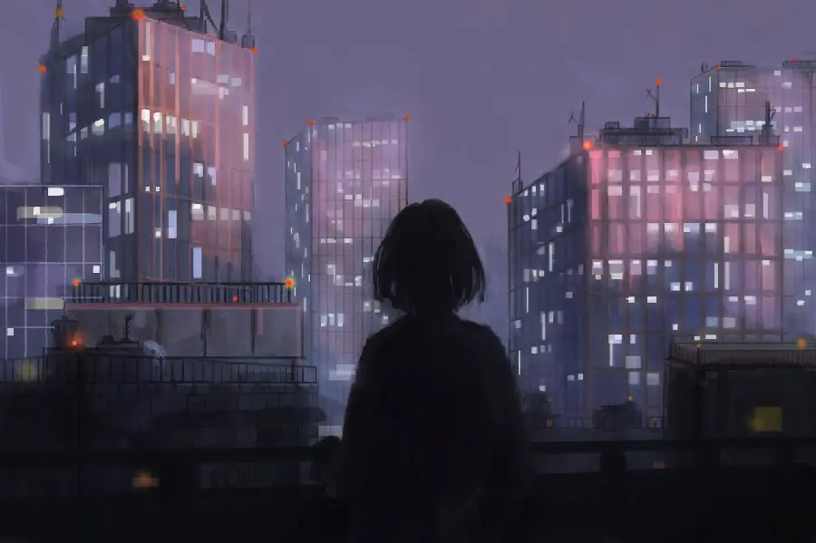 High Quality Sad Anime Image