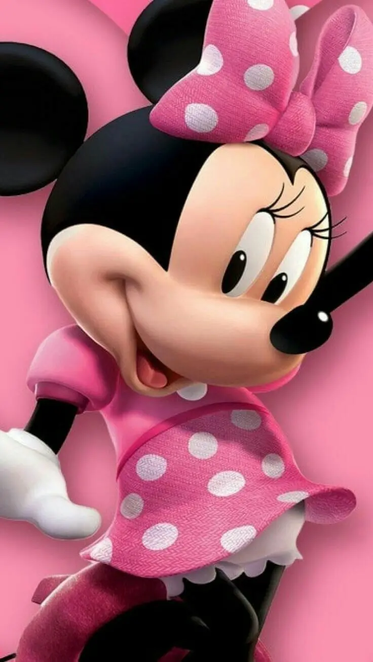 Pink Girly Mickey Mouse Wallpaper Download