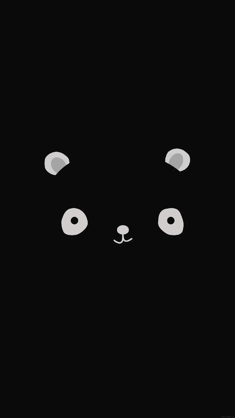 Black Panda Profile Picture for Girls