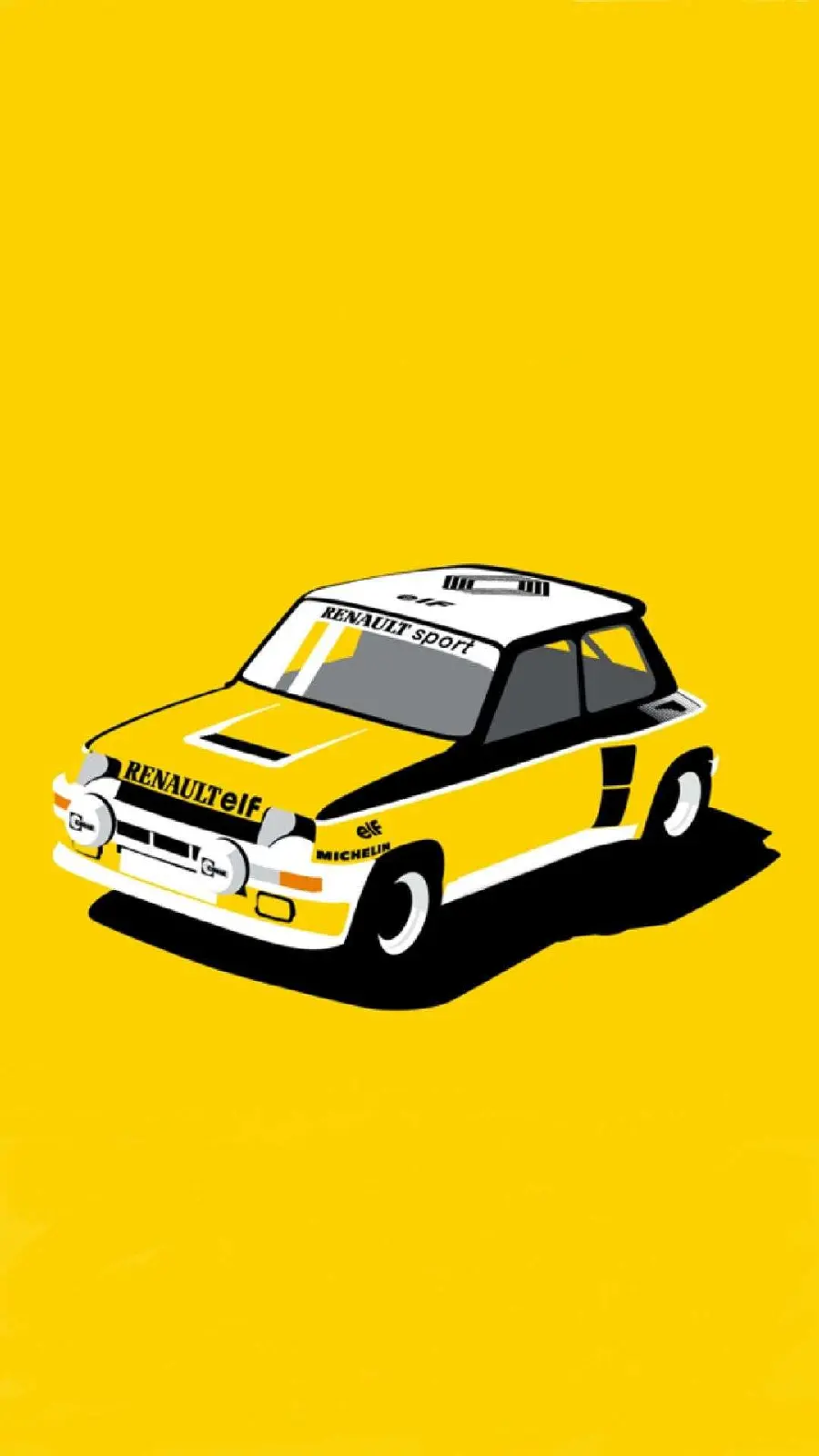 Amber color car wallpaper for smartphone background