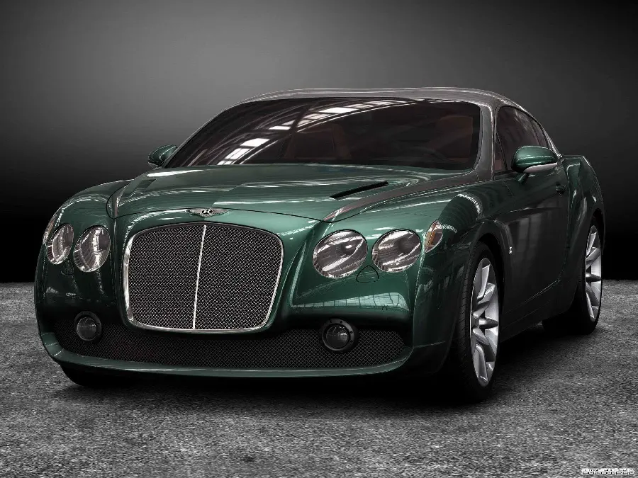 Jade color Bentley car wallpapers in full HD