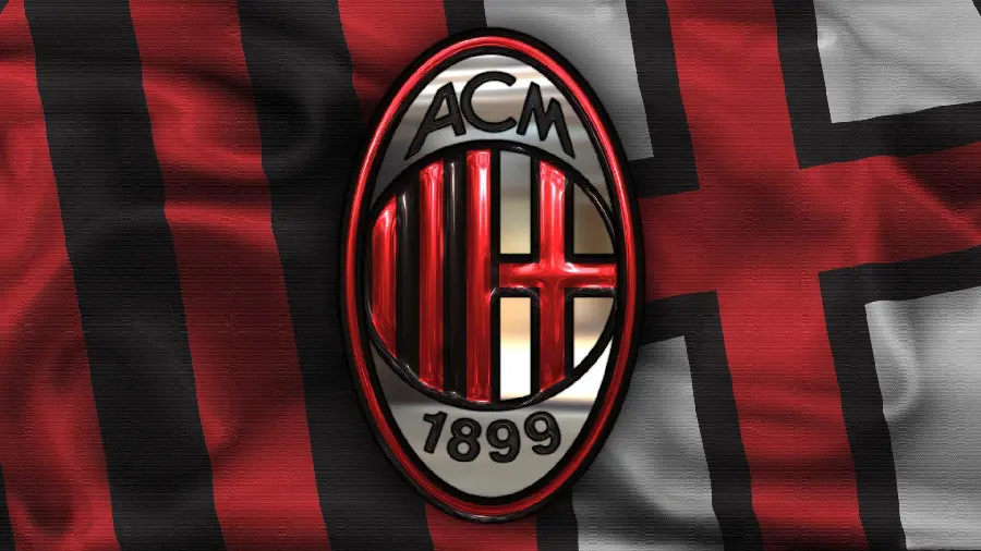 HD AC Milan Background For Mobile Phones And Tablets