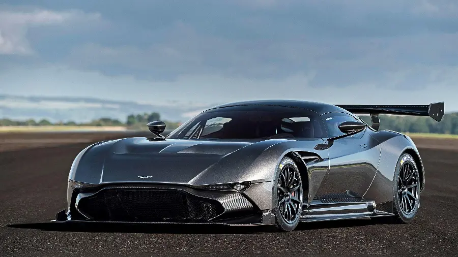 Unique pencil sketch Aston Martin car wallpaper