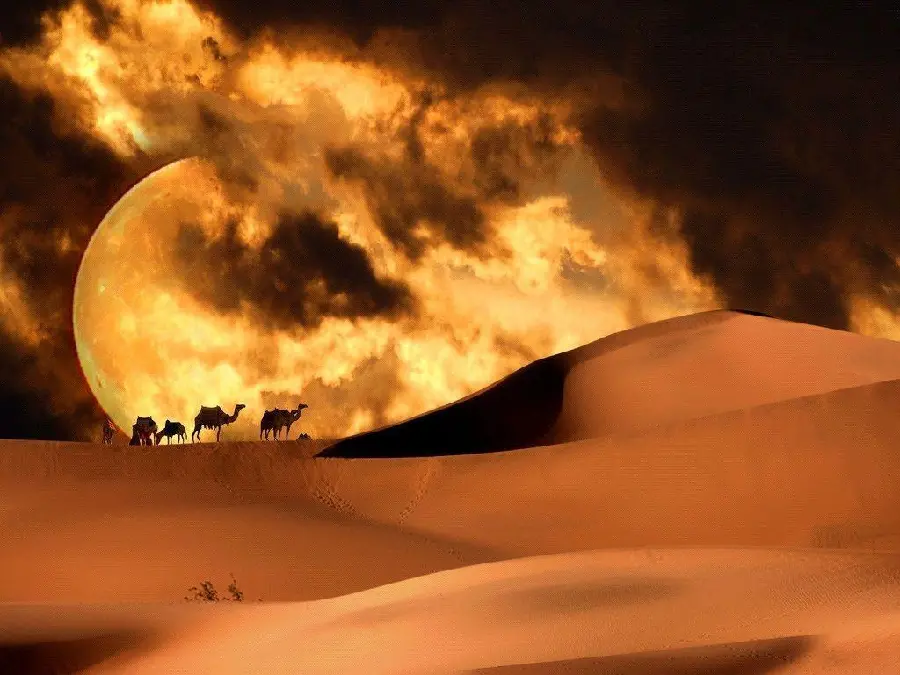High Quality Desert Background Image