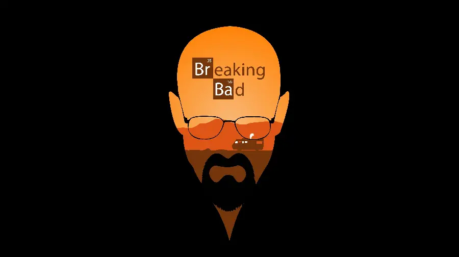Breaking Bad Theme Wallpaper with Chemical Elements