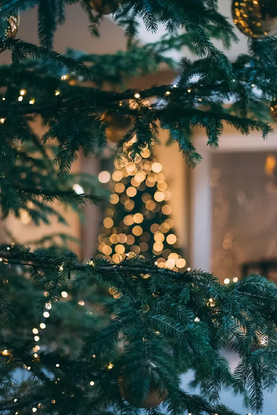 Elegant Christmas wallpaper in full HD for your phone