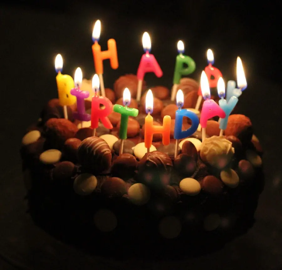 Delicious Birthday Cake Photo for Profile or Story