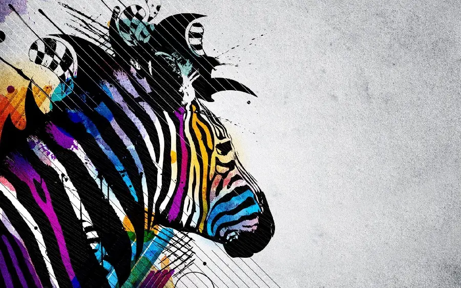 Zebra Drawing HD Picture