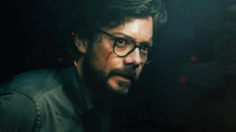 The Professor in Money Heist season 5 photo