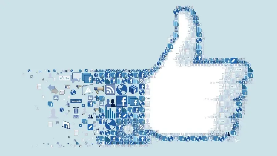 Facebook Like Icon Wallpaper in Premium Quality
